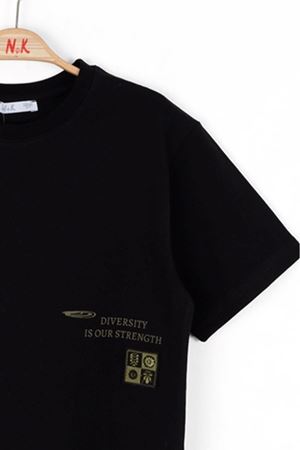 NK Kids 48322 DIVERSITY T-SHIRT 8/14 SİYAH 