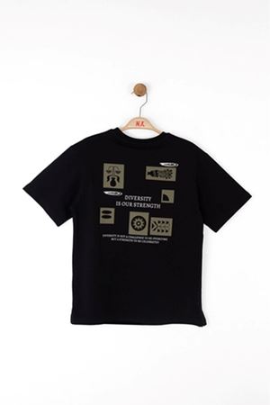 NK Kids 48322 DIVERSITY T-SHIRT 8/14 SİYAH 