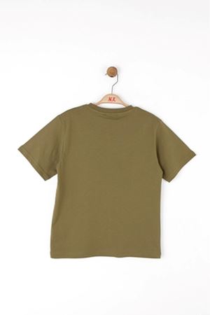 NK Kids 48325 MOTİF DESEN T-SHIRT HAKİ 8/14