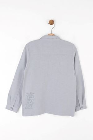 NK Kids 48350 TRUE GÖMLEK GRİ 8/14