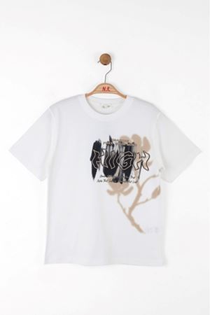 NK Kids 48359 HIGH T-SHIRT EKRU 8/14