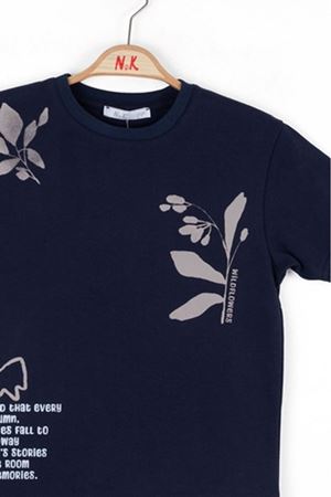 NK Kids 48501 AUTUMN T-SHIRT İNDİGO 4/8