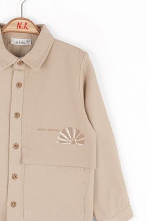 NK Kids 48506 PROTECT GÖMLEK VİZON 4/8