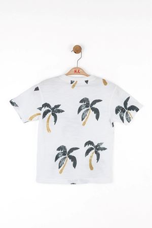 NK Kids 48520 BAHAMA T-SHIRT 4/8 EKRU/HAKİ