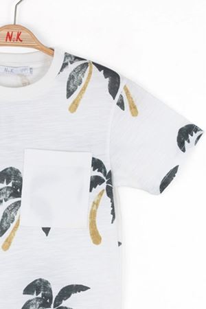 NK Kids 48520 BAHAMA T-SHIRT 4/8 EKRU/HAKİ