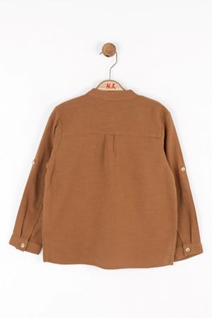 NK Kids 48525 CASHEW GÖMLEK KAHVE 4/8