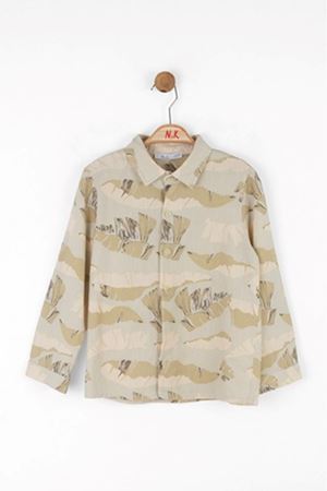 NK Kids 48529 SOFT GÖMLEK YEŞİL 4/8