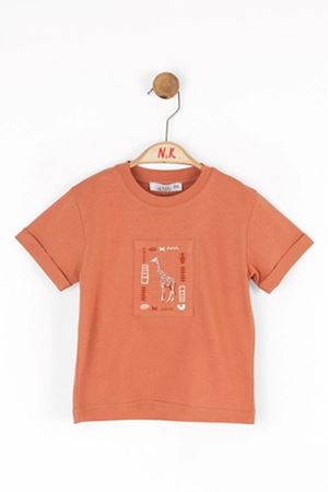 NK Kids 48600 GIRAFFE T-SHIRT TURUNCU 1/4