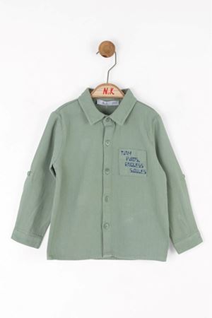 NK Kids 48605 TINY GÖMLEK 1/4 VİZON