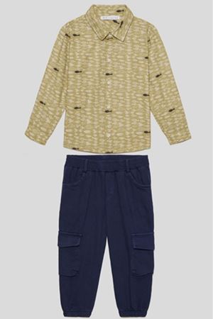 NK Kids 48606 SARDINA GÖMLEK YEŞİL 1/4