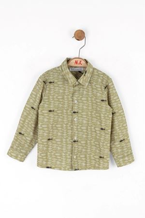 NK Kids 48606 SARDINA GÖMLEK YEŞİL 1/4