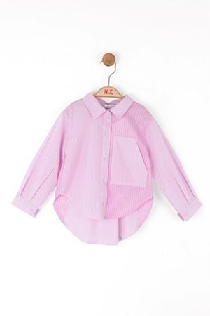 NK Kids 38601 SWEET GÖMLEK 1/4 PEMBE