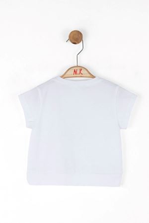 NK Kids 38614 MAGNOLIA HOUSE T-SHIRT 1/4 BEYAZ