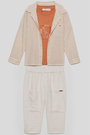 NK Kids 48610 CAPTIAN GÖMLEK VİZON 1/4