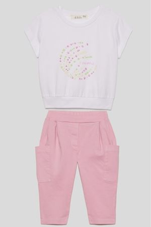 NK Kids 58601 SWEET PANTOLON 1/4 PEMBE