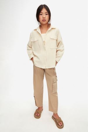 NK Kids 38321 SANDSHELL GÖMLEK 8/14 KREM 