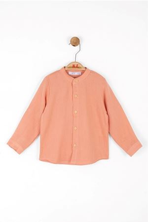 NK Kids 46626 RÜZGAR GÖMLEK 1/4 CORAL