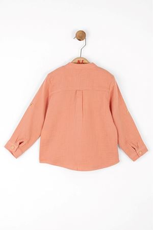 NK Kids 46626 RÜZGAR GÖMLEK 1/4 CORAL