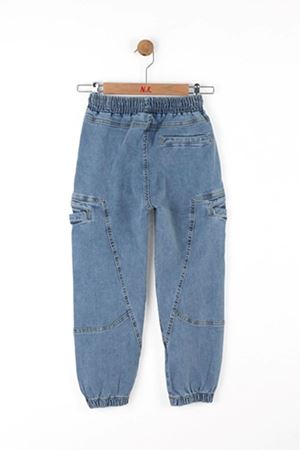 NK Kids 68701 RÜZGAR PANTOLON MAVİ 8/14