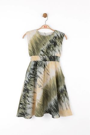 NK Kids 78300 BATİK ELBİSE HAKİ 8/14