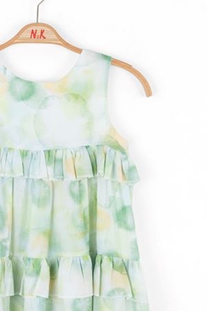 NK Kids 78500 GEORGIA ELBİSE YEŞİL 4/8