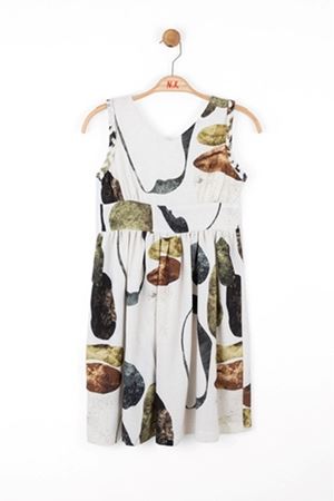 NK Kids 78305 BORNEO ELBİSE KREM 8/14