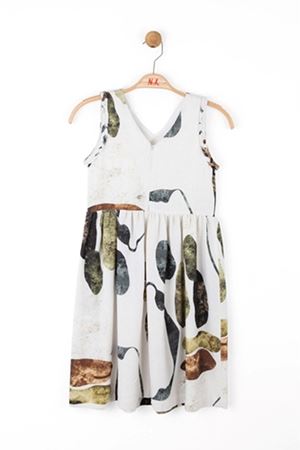 NK Kids 78305 BORNEO ELBİSE KREM 8/14