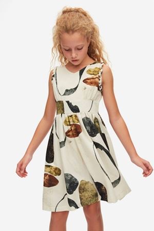 NK Kids 78305 BORNEO ELBİSE KREM 8/14