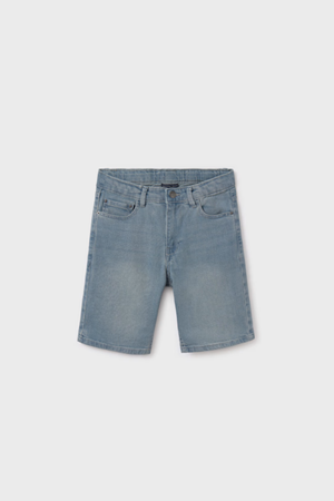 MAYORAL 00252-77 GRI-MAVI DENIM BERMUDA ŞORT