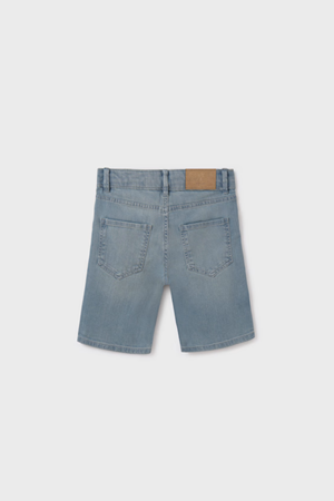 MAYORAL 00252-77 GRI-MAVI DENIM BERMUDA ŞORT