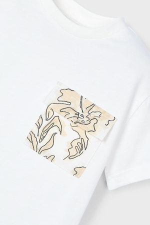 MAYORAL 03032-64 KREM T-SHIRT