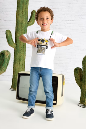 MAYORAL 03044-85 BEYAZ T-SHIRT