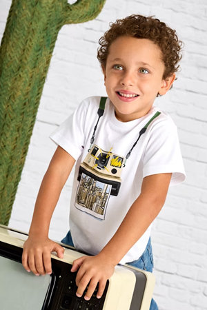 MAYORAL 03044-85 BEYAZ T-SHIRT