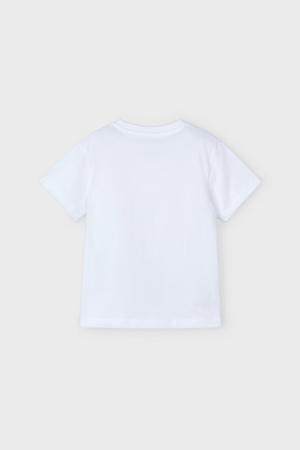 MAYORAL 3047-95 BEYAZ T-SHIRT 4/9 ERKEK