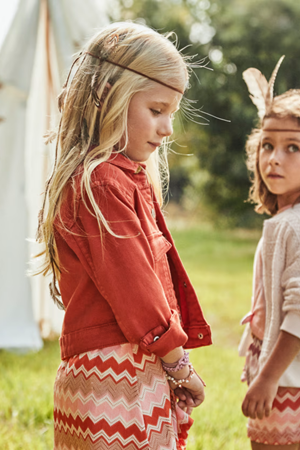 MAYORAL 03407-21 KİREMİT-KIRMIZI CEKET GABARDIN