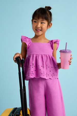 MAYORAL 03561-49 PEMBE TAKIM KIZ ÇOCUK