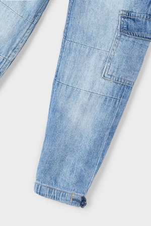 MAYORAL 03573-23 MAVİ PANTOLON 4/9