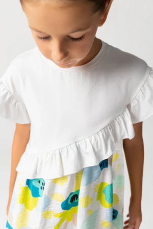 SheShe DSL0370 Günlük Çiçek Keyfi Elbisesi