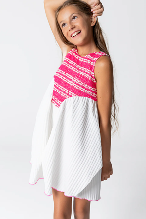 SheShe DSL0371 Balon Kalıp Elbise Pembe