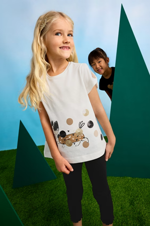 MAYORAL 03706-64 SIYAH TAYT TAKIM 