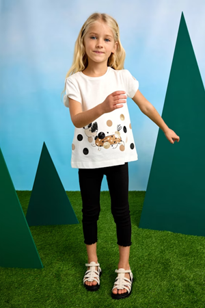 MAYORAL 03706-64 SIYAH TAYT TAKIM 