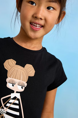 MAYORAL 03713-70 SİYAH TAYT TAKIM