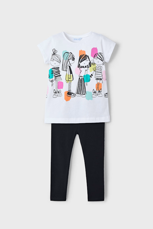 MAYORAL 03713-71 GRİ TAYT TAKIM