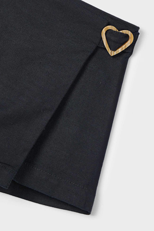 MAYORAL 03906-26 SİYAH ŞORT ETEK  