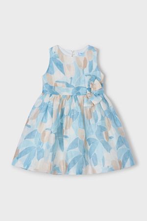 MAYORAL 03913-42 MAVİ Elbise-Baskılı  