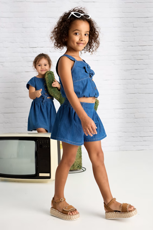 MAYORAL 03057-78 MAVİ BLUZ 4/9