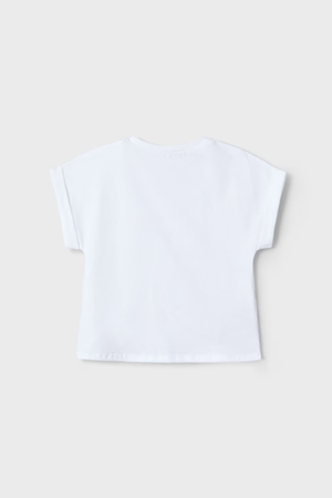 MAYORAL 03006-71 BEYAZ KIZ T-SHIRT