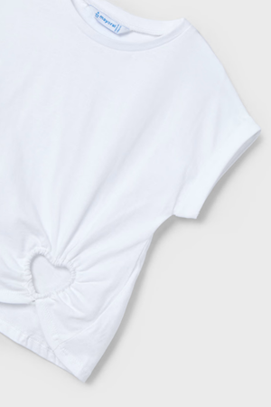MAYORAL 03006-71 BEYAZ KIZ T-SHIRT