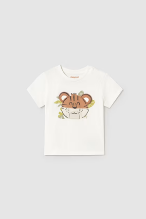 MAYORAL 01055-19 KREM T-SHIRT