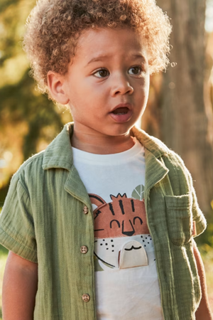 MAYORAL 01055-19 KREM T-SHIRT